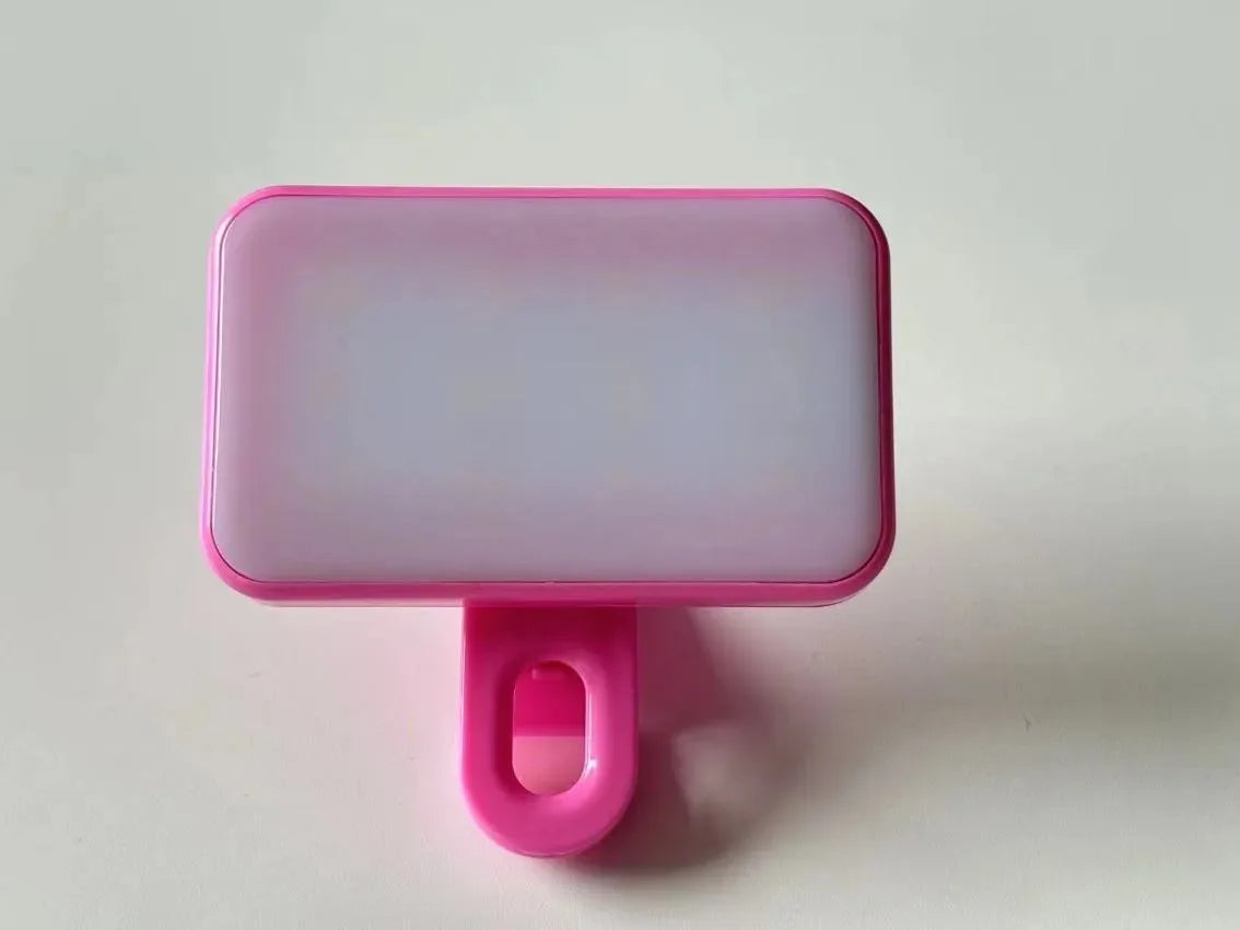 Portable Mini Selfie Fill Light - Rechargeable Clip-On Phone Light