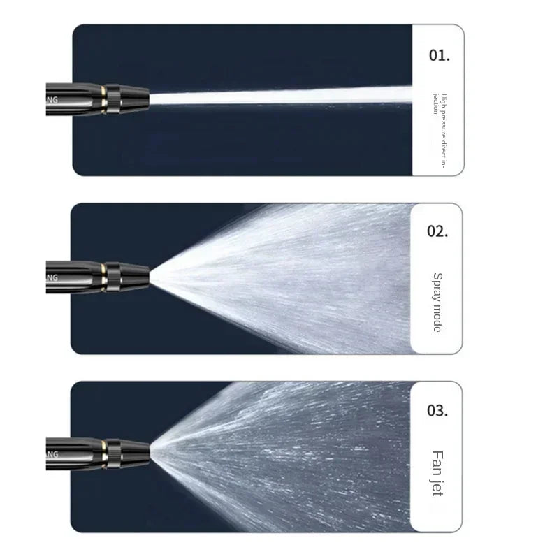 High Pressure Car Wash Gun - Alloy Water Nozzle Sprayer