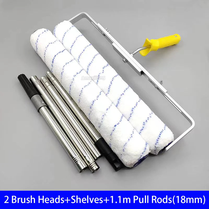 18-Inch Paint Roller Brush with 6mm/9mm Nap Options
