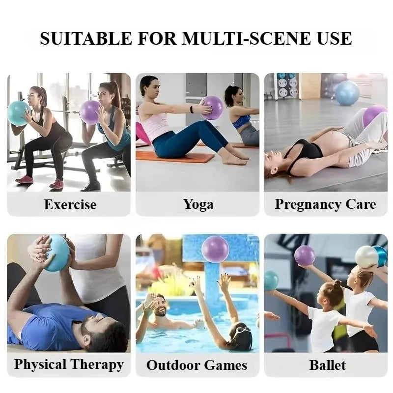 Explosion-Proof Yoga Pilates Exercise Ball for Core Balance