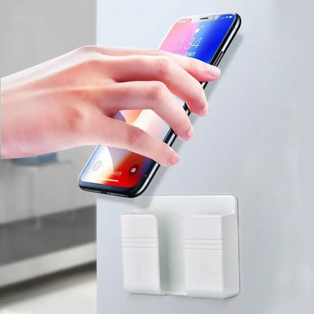 Universal Phone Wall Charging Holder - Hanging Bracket Hook Stand