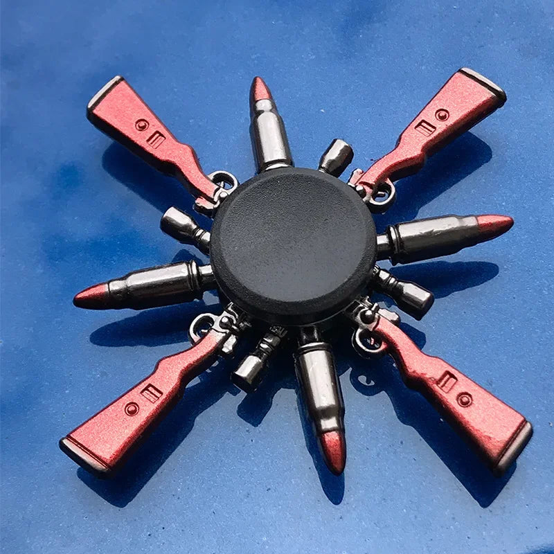 Ninja Metal Fidget Spinner - Stress Relief Hand Spinner Toy