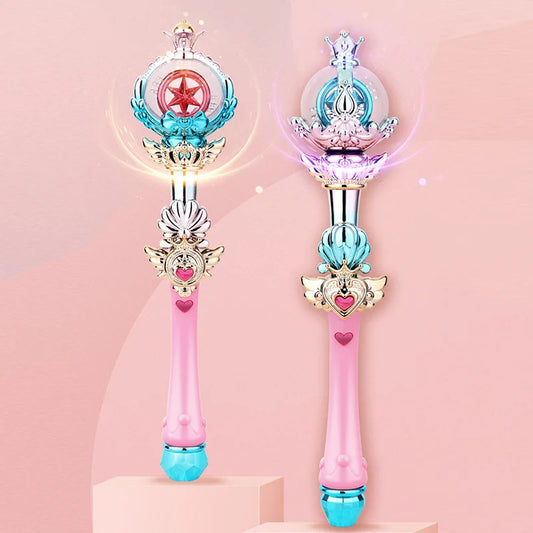 41cm Luminous Magic Wand Toy - Music Fairy Princess Prop