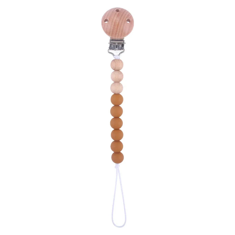 Silicone Pacifier Clip Chain - Anti-Drop Baby Soother Holder