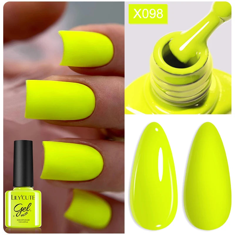 LILYCUTE Reflective Glitter Liner Nail Gel - 5ml