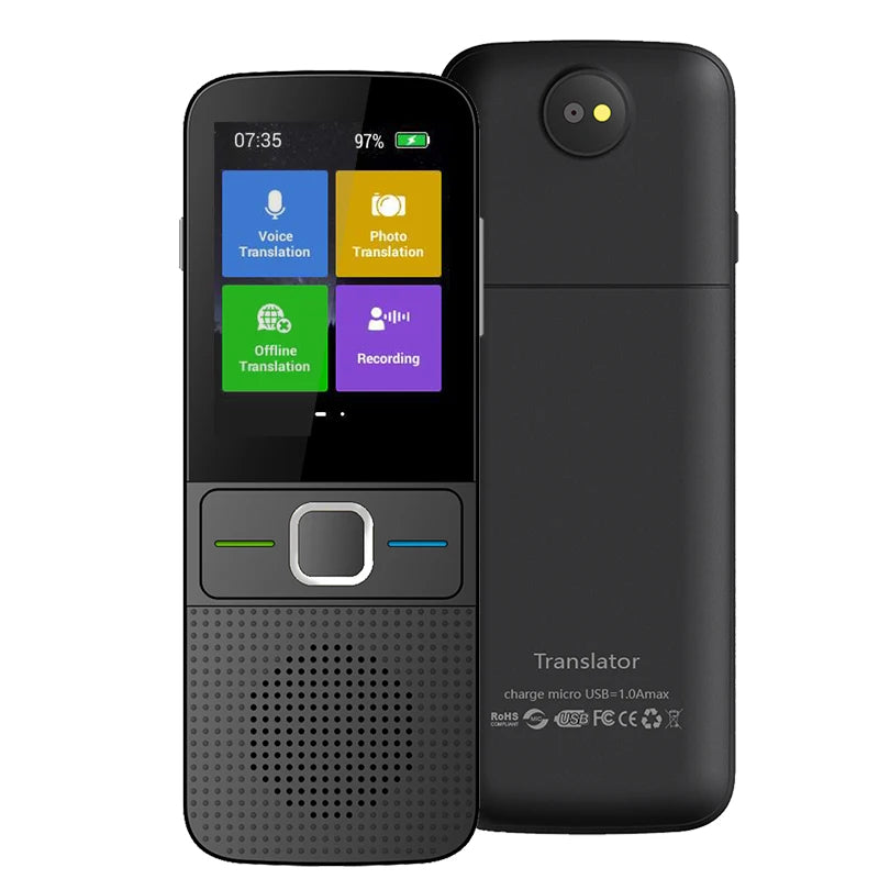 T10 Smart Voice Translator - 137-Language Real-Time AI Device