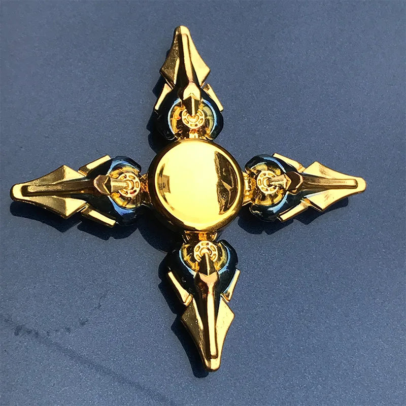 Ninja Metal Fidget Spinner - Stress Relief Hand Spinner Toy