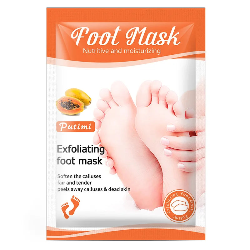 Exfoliating Foot Mask Socks - Lemon Foot Care Patch