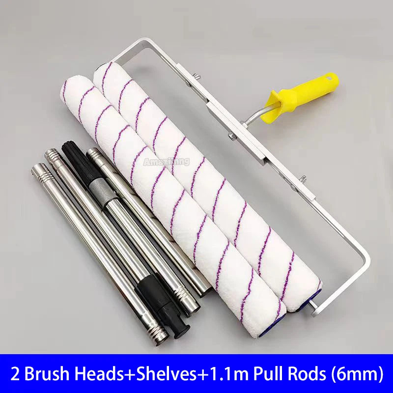 18-Inch Paint Roller Brush with 6mm/9mm Nap Options