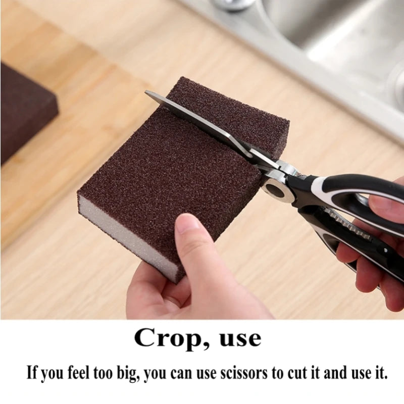 Magic Nano Sponge Rust Remover and Descaling Brush