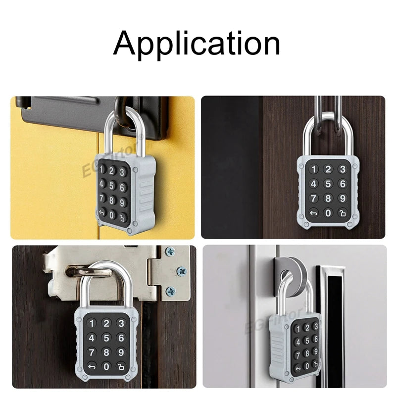 Tuya Bluetooth Smart Padlock - App Remote Password Security Lock