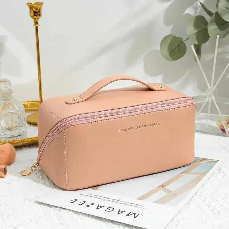Travel Toiletry Storage Pouch - Zip Makeup Organizer Bag