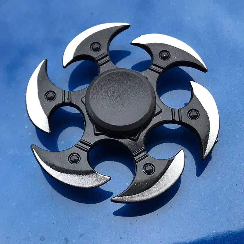 Ninja Metal Fidget Spinner - Stress Relief Hand Spinner Toy