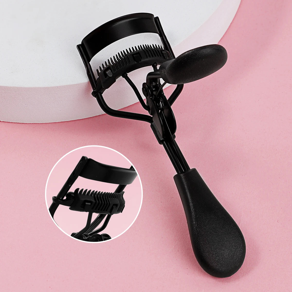 Stainless Steel Eyelash Curler - Comb Lash Shaping Tool