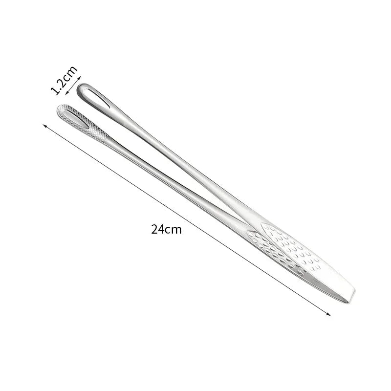 2-in-1 Nylon Grip Flip Tongs with Spatula Turner