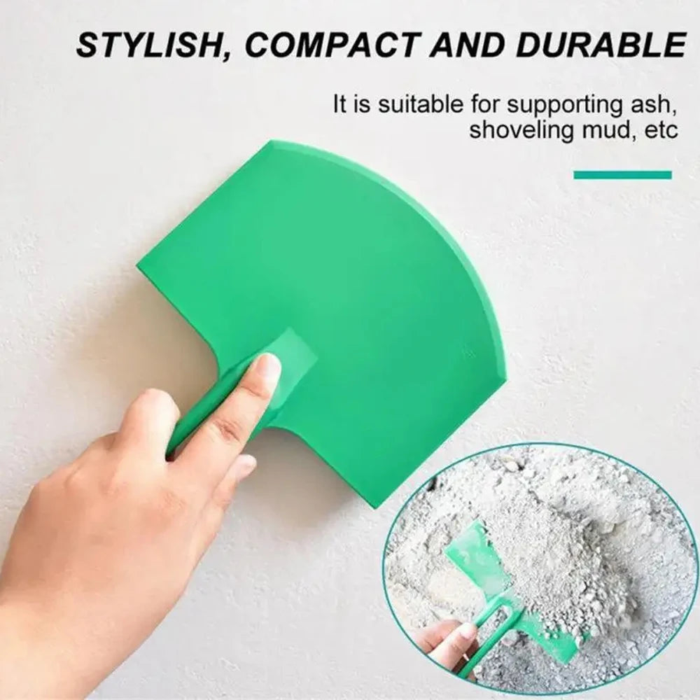 Curved Bucket Scoop Scraper and Putty Knife Set