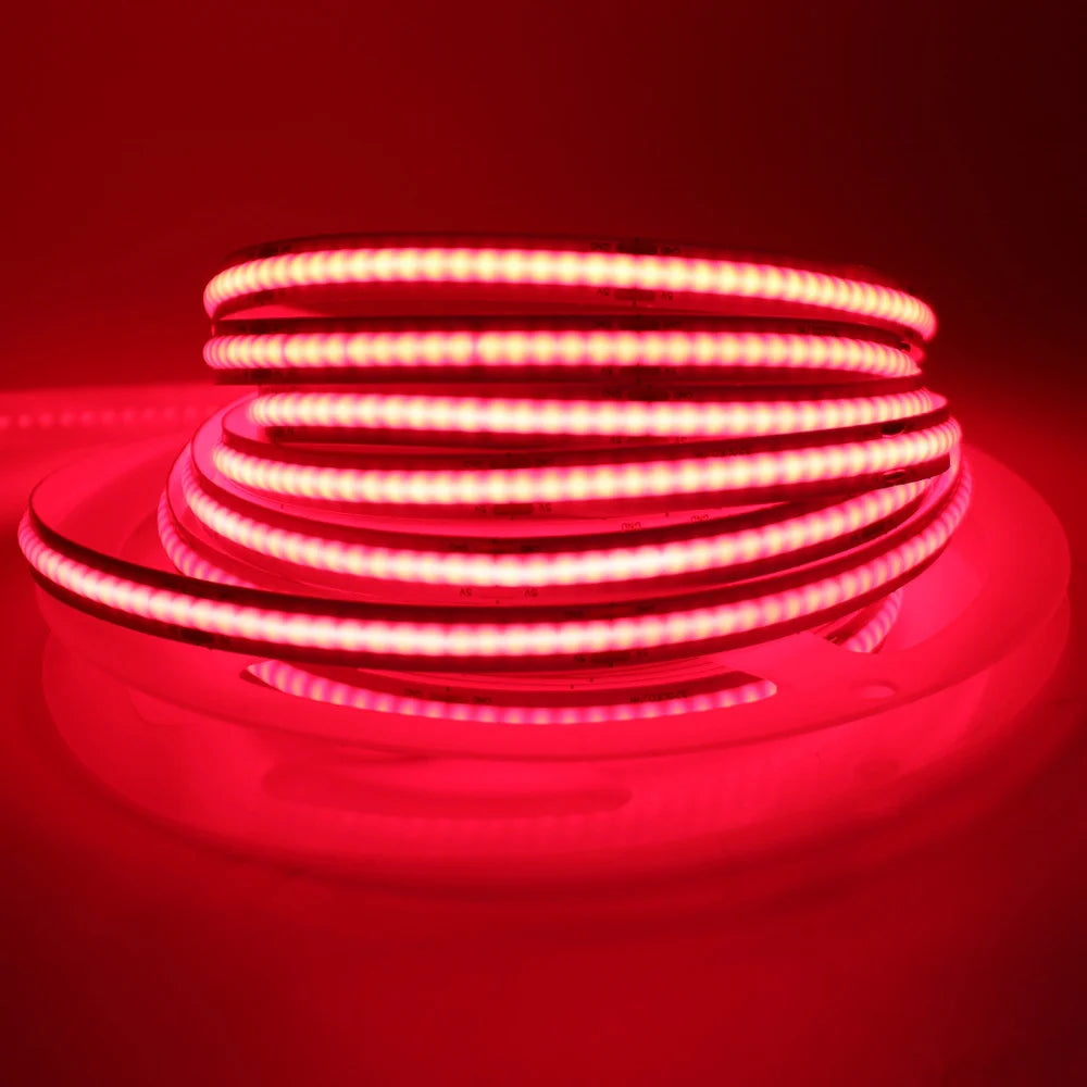 5V USB COB Strip Light 320 LEDs/m for Cabinets and TV Backlights