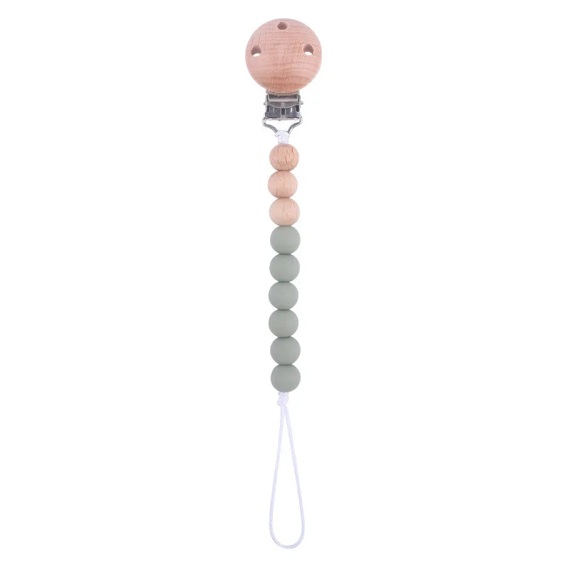 Silicone Pacifier Clip Chain - Anti-Drop Baby Soother Holder