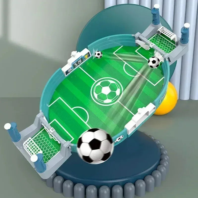 Two-Player Table Soccer Game Set - Indoor Kids Foosball Activity