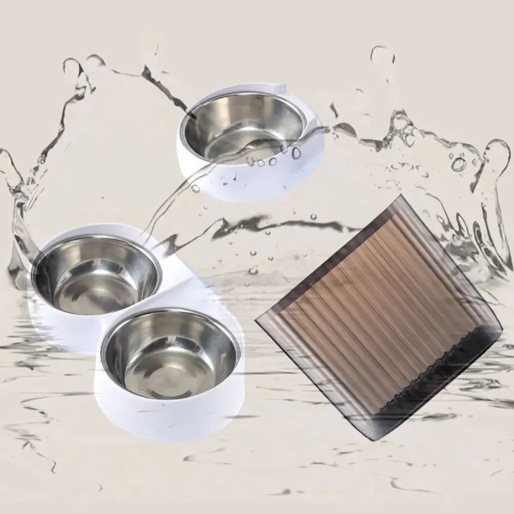 5L Smart Automatic Pet Feeder with Camera and Double Bowls