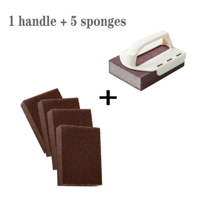 Magic Nano Sponge Rust Remover and Descaling Brush