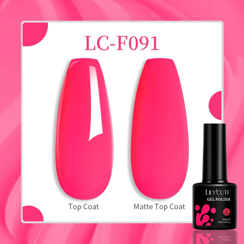 LILYCUTE 7ml Soak-Off UV Gel Nail Polish