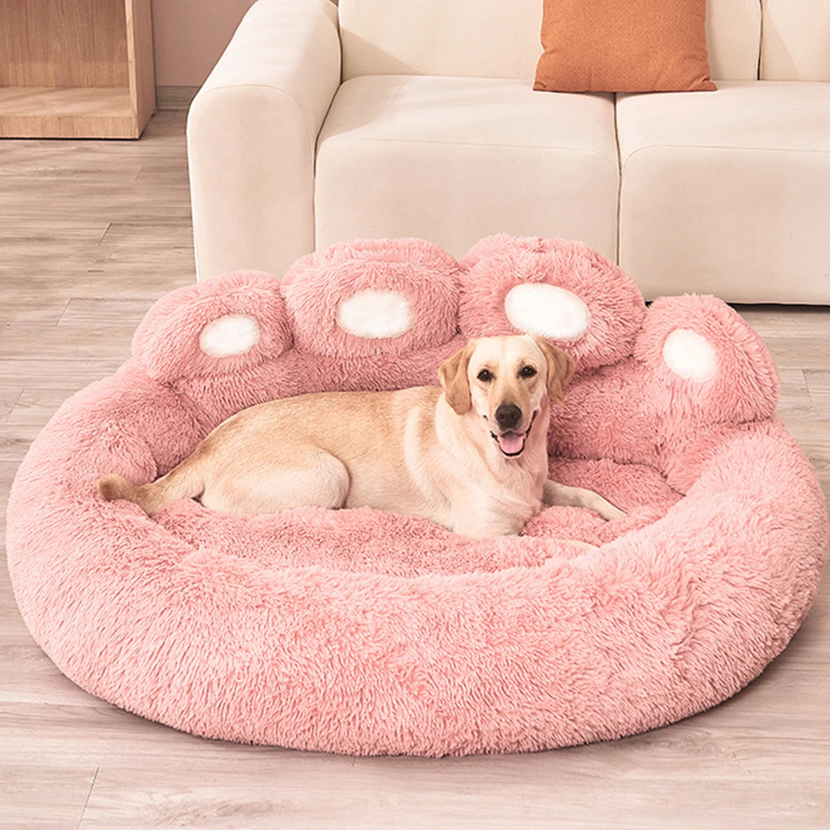 Breathable Plush Dog Sofa Bed for Small and Medium Pets