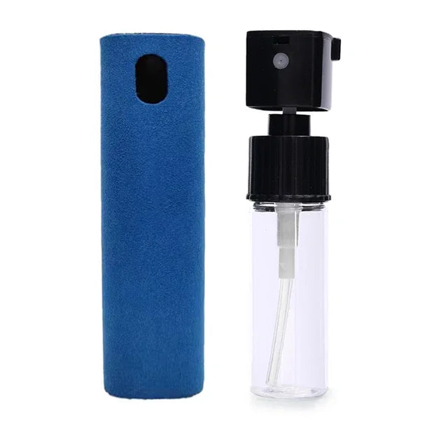 2-in-1 Microfiber Screen Cleaner Spray Bottle and Cloth