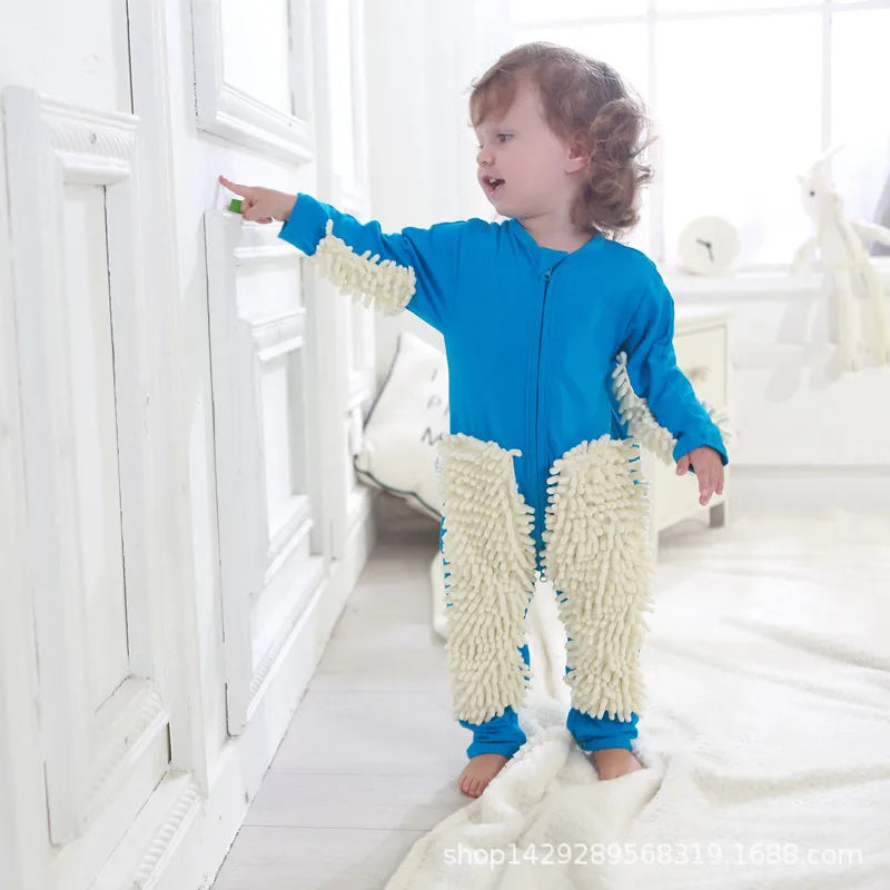 Cotton Long Sleeve Baby Romper Jumpsuit for Toddlers