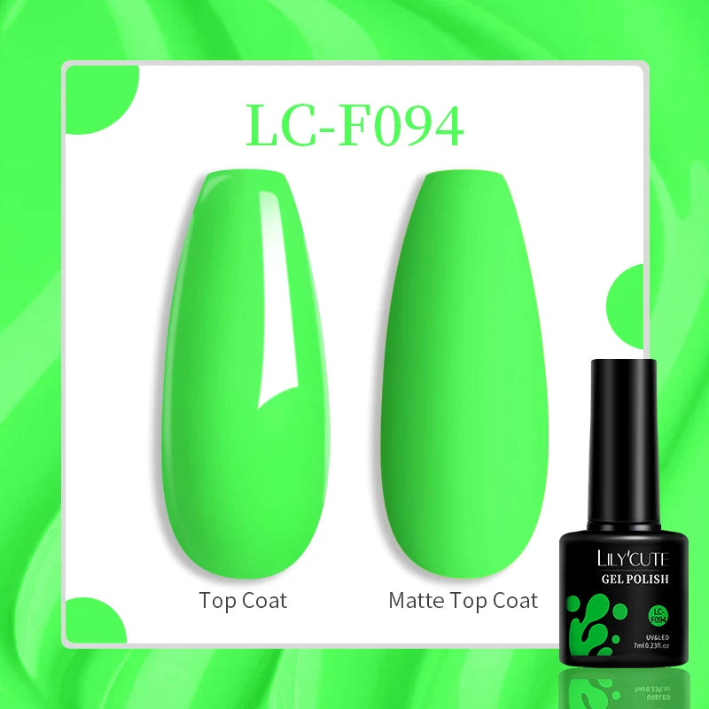 LILYCUTE 7ml Soak-Off UV Gel Nail Polish