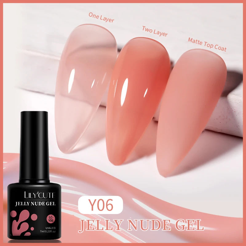 LILYCUTE 7ml Soak-Off UV Gel Nail Polish