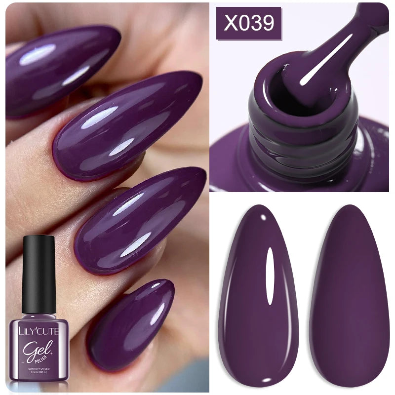LILYCUTE Reflective Glitter Liner Nail Gel - 5ml