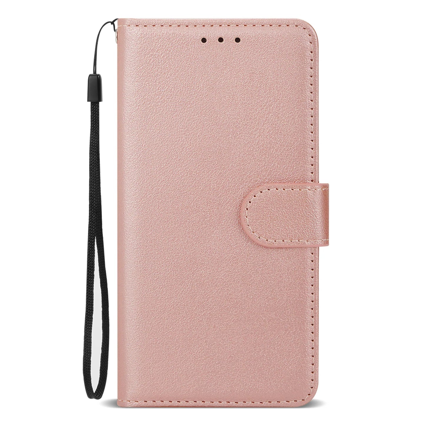 Flip Wallet Leather Case with Card Slots for iPhone Models