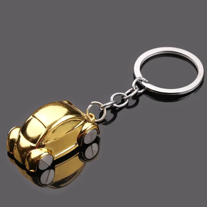 Gear Head Car Keychain with Speedbox Pendant Design