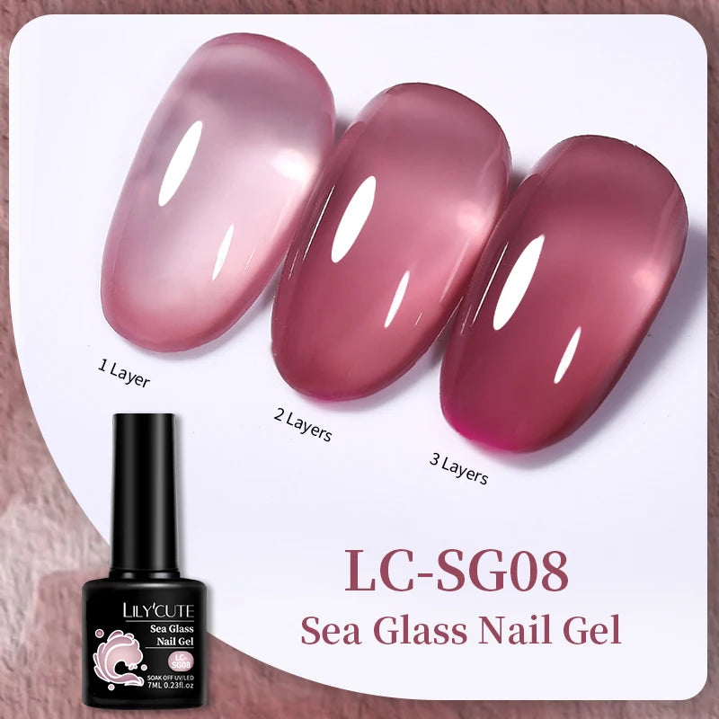 LILYCUTE 7ml Soak-Off UV Gel Nail Polish