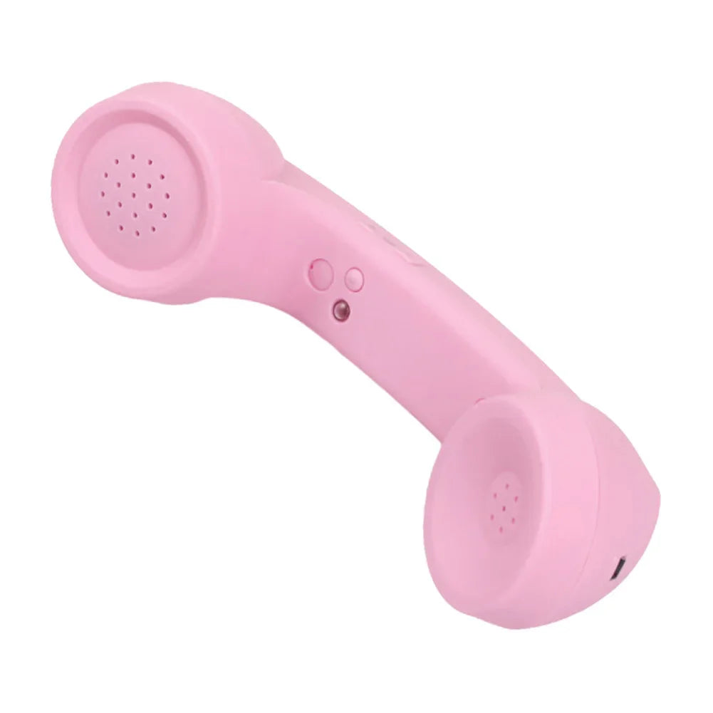 Wireless Retro Bluetooth Handset - Pop Phone Receiver for Devices