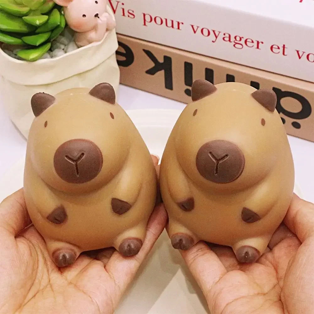 Capybara Slow Rebound Squeeze Toy - Kawaii Stress Relief Gift