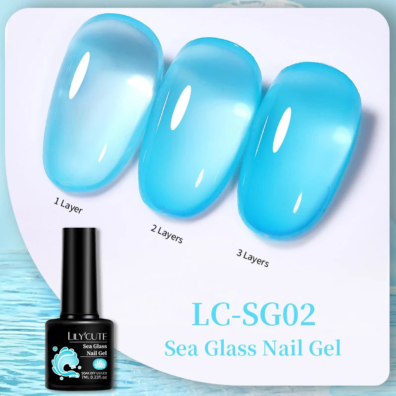 LILYCUTE 7ml Soak-Off UV Gel Nail Polish