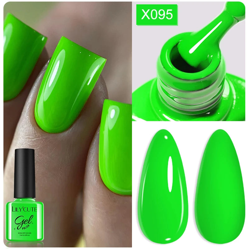 LILYCUTE Reflective Glitter Liner Nail Gel - 5ml