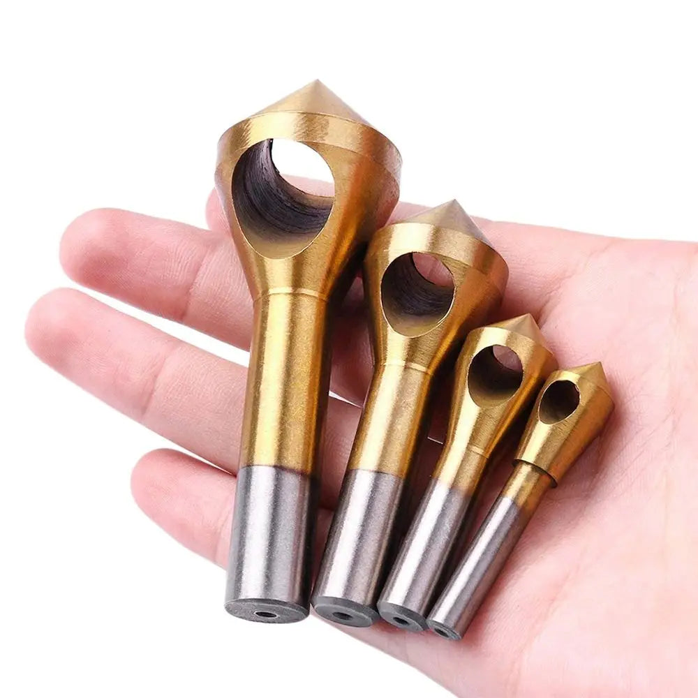 90 Degree HSS Titanium Countersink Drill Bit