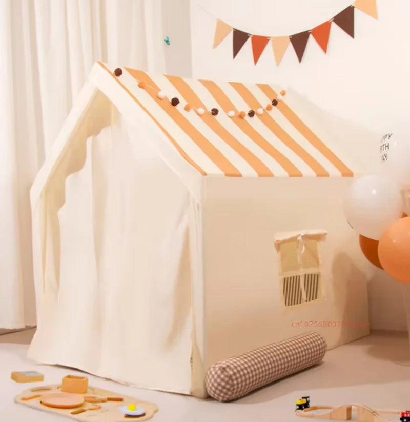 Foldable Kids Play Tent - Indoor and Outdoor Toddler Playhouse