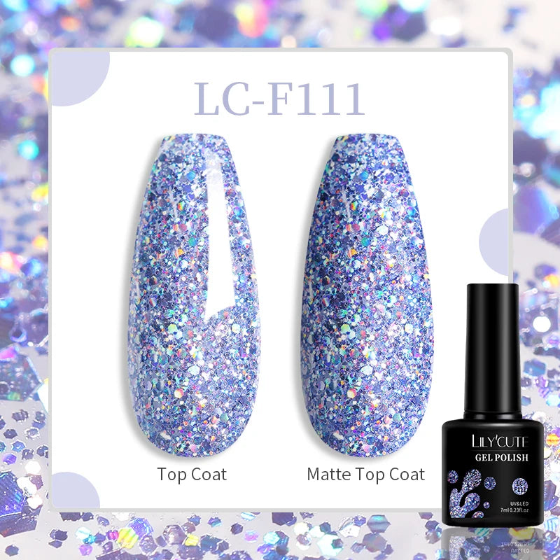 LILYCUTE 7ml Soak-Off UV Gel Nail Polish