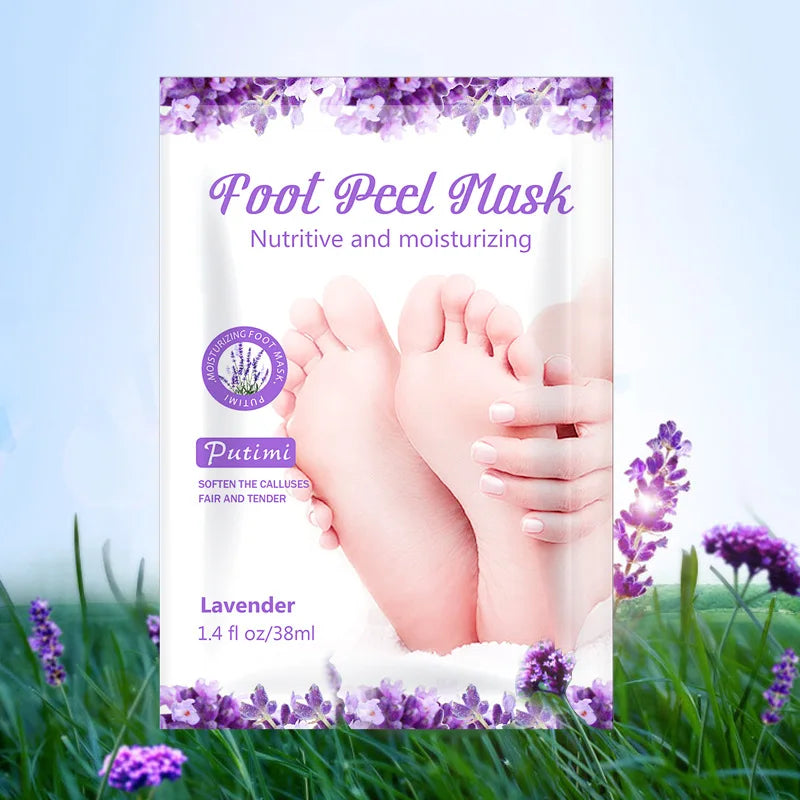 Exfoliating Foot Mask Socks - Lemon Foot Care Patch