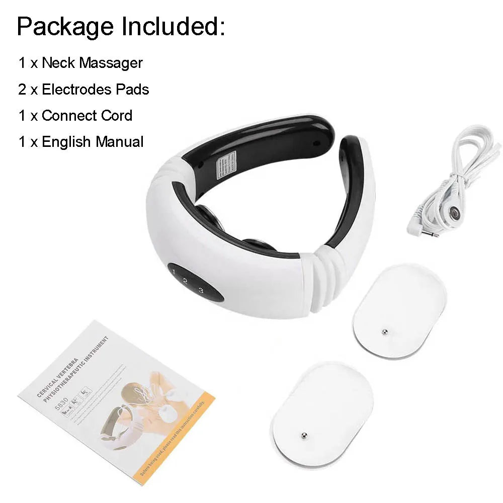 Electric Neck and Shoulder Massager with Control