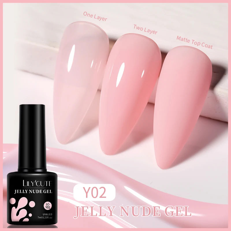 LILYCUTE 7ml Soak-Off UV Gel Nail Polish