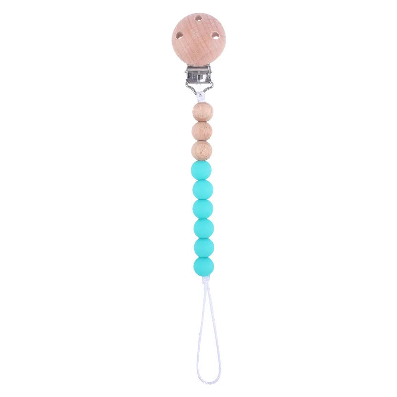 Silicone Pacifier Clip Chain - Anti-Drop Baby Soother Holder