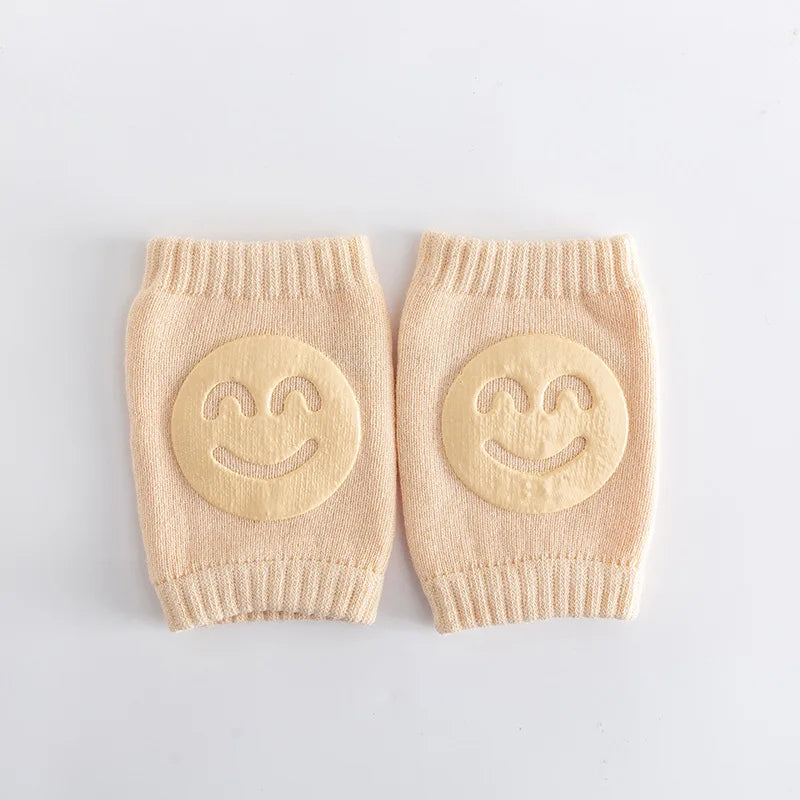 Cotton Baby Knee Pads - Anti-Slip Crawling Protectors for Toddlers
