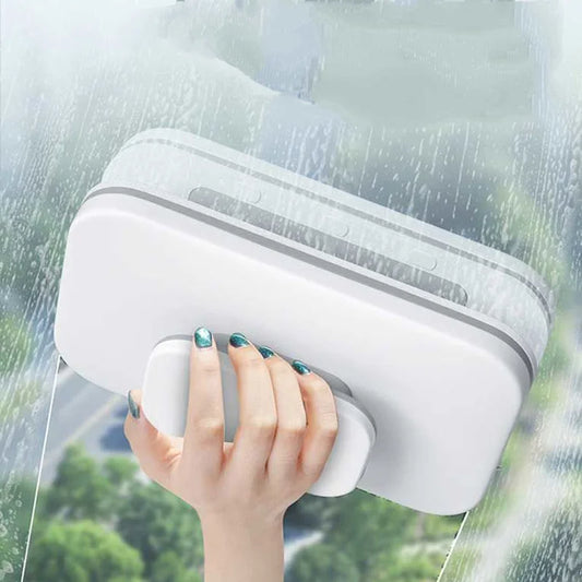Double-Sided Magnetic Window Cleaner Glass Scraper