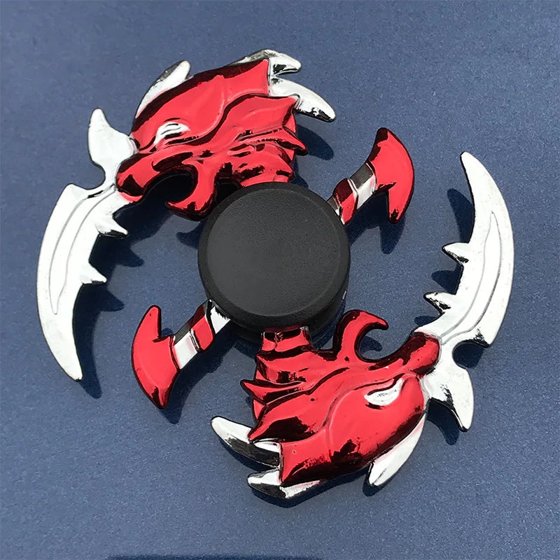 Ninja Metal Fidget Spinner - Stress Relief Hand Spinner Toy