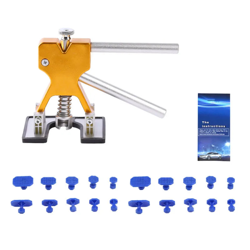 Paintless Dent Puller Kit - Auto Hail Repair Suction Cup Set